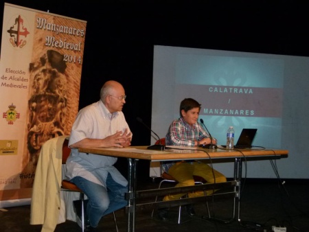 Jerónimo Romero y José Ángel Callejas durante la charla