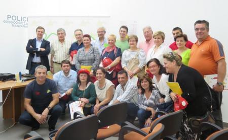 Participantes en la charla de la Semana de Prevención de Incendios en el Hogar