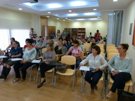 Participantes en el curso el día de su presentación