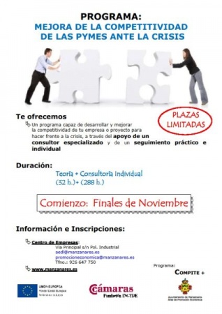 Cartel informativo del programa