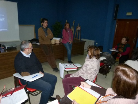 Intervención de Lola Serna en el curso de Primeros Auxilios