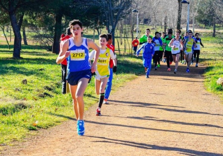 Alejandro Cuesta, en el Cross del Chorizo de Puertollano