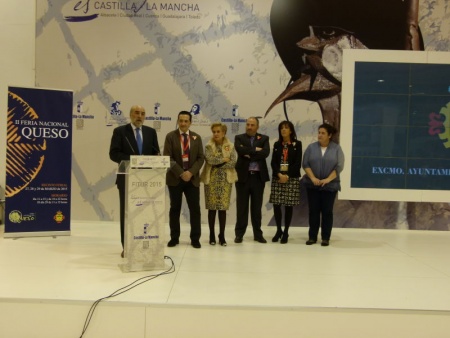 Momento de la presentación en FITUR