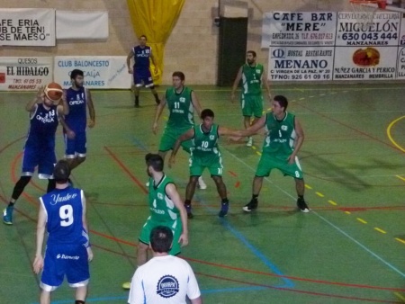 Imagen del partido de la primera vuelta ante el CEI Toledo