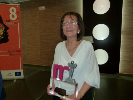 Manoli Carrión, Premio Mujer 2015 a la promoción de la igualdad