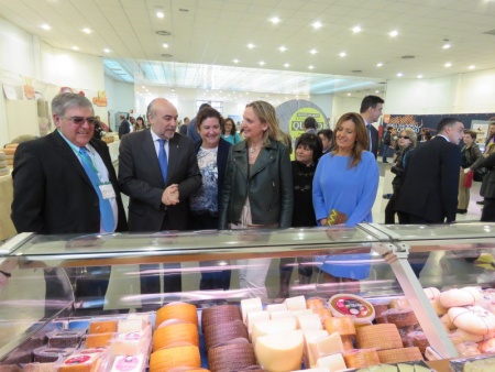 Visita de la consejera Carmen Casero a la Feria Nacional del Queso