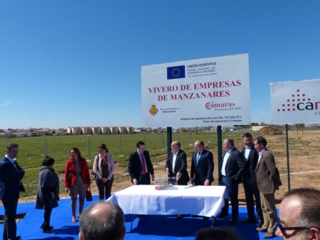 Arranca la construcción de un vivero de empresas "ambicioso y necesario" para Manzanares