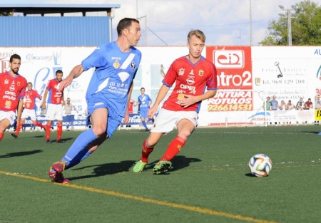 Raúl Castillo, máximo goleador del Manzanares CF. Foto: Roque J. Cuesta