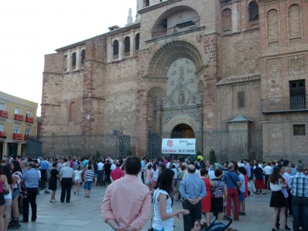 La procesión comienza y acaba en la Parroquia de la Asunción