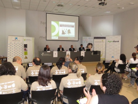 Acto inaugural de la jornada celebrada en el Pabellón de Muestras de FERCAM