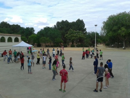 Actividad celebrada en el parque del Polígono