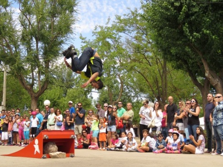 Bruno Neves en un espectacular salto