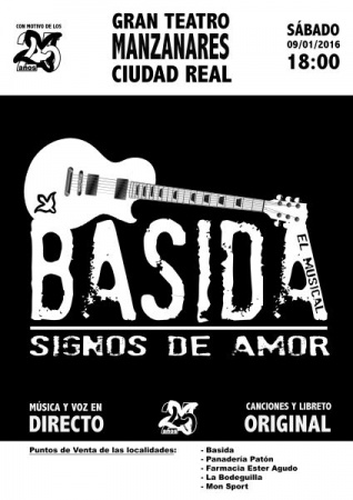 Cartel del Musical de Basida