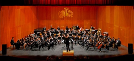 Panorámica de la Banda en el Gran Teatro