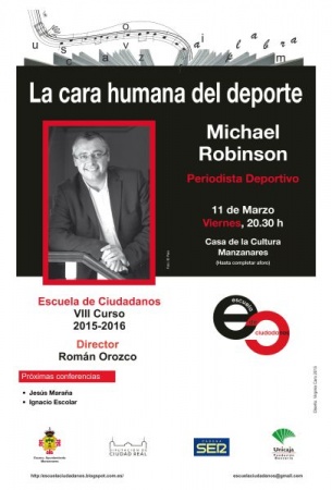 Cartel Robinso de Escuela de ciudadanos