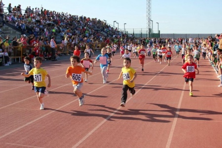 Una de las carreras "mini" de edc