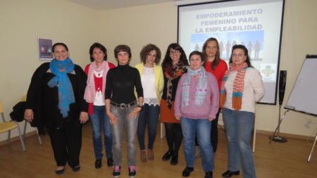 Participantes del taller en el Centro de la Mujer de Manzanares