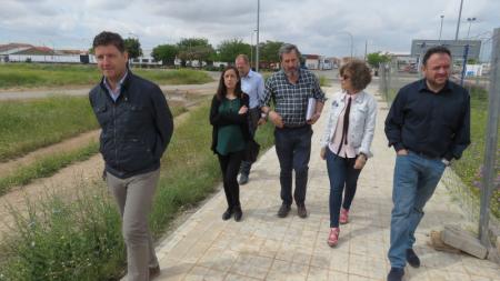 Visita a las obras del nuevo colegio "Divina "Pastora"