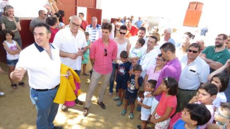 Encuentro de Rubén Pinar con la afición