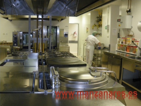 Cocina del hospital de Manzanares