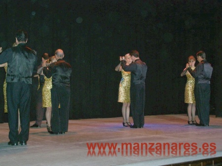 Participantes de la Asociación de Bailes de Salón