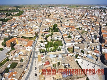 Vista aérea de Manzanares