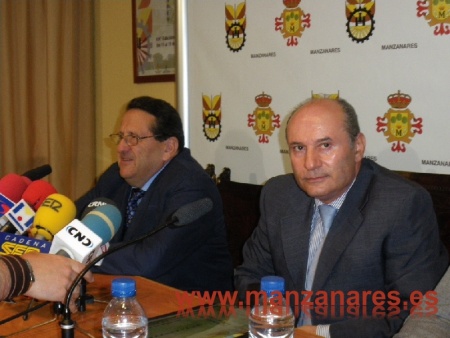 Antonio Caba y Miguel Ángel Pozas, responsables municipales de FERCAM