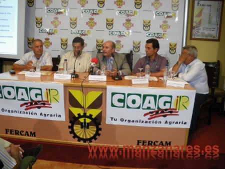 Participantes en la jornada técnica celebrada por COAG-IR en FERCAM 2009