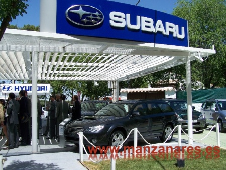 Stand de Subaru en FERCAM 2009