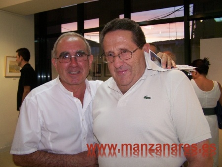 Manuel Fernández con Antonio Caba