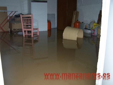 Inundaciones en Manzanares