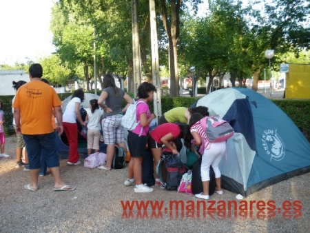 Acampada en FERCAM