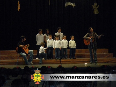 Muestra Villancicos, grupo de niños colombianos