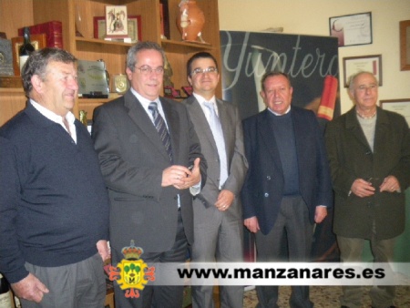 Francisco Martínez en Bodegas Nuestro Padre Jesús del Perdón