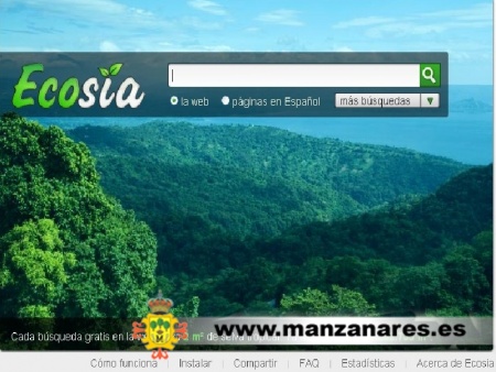 web de Ecosia