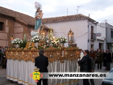 Procesión de la Virgen de la Paz