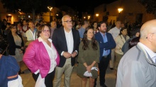 Alcalde, autoridades y concejales del equipo de gobierno, asisten a la inauguración de las V Jornadas Medievales de Manzanares