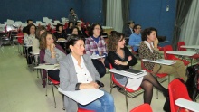 Comerciantes asistentes al curso