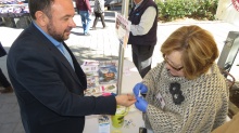 La Asociación ADIMA de Manzanares realiza la actividad informativa sobre prevención de diabetes