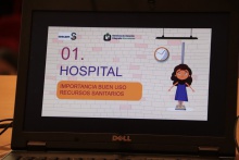 Actividad 'Conoce tus servicios sanitarios' del hospital 'Virgen de Altagracia'