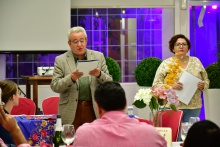 Candi Sevilla y Ana Belén Jiménez recitaron poemas de Lorca y Tomás Sánchez-Gil