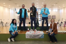 La concejala de Deportes realizó la entrega de trofeos