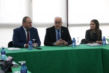 Reunión del Consejo de Dirección de la Consejería de Agricultura del Gobierno regional en Manzanares