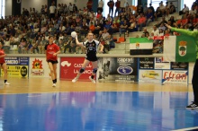 Sector G de la fase zonal del campeonato de España de balonmano infantil femenino 2024-25 en Manzanares