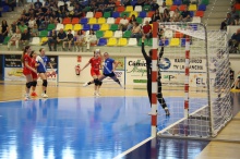 Sector G de la fase zonal del campeonato de España de balonmano infantil femenino 2024-25 en Manzanares