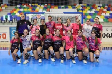 Último entrenamiento del Ayuntamiento Handball Manzanares antes de la competición
