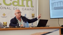 Luis Carlos Valero durante la conferencia