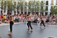Indala en la plaza de la Constitución