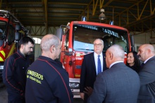 Visita al Parque de Bomberos de Manzanares Visita al Parque de Bomberos de Manzanares