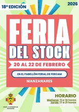 Cartel de la 18ª Feria del Stock